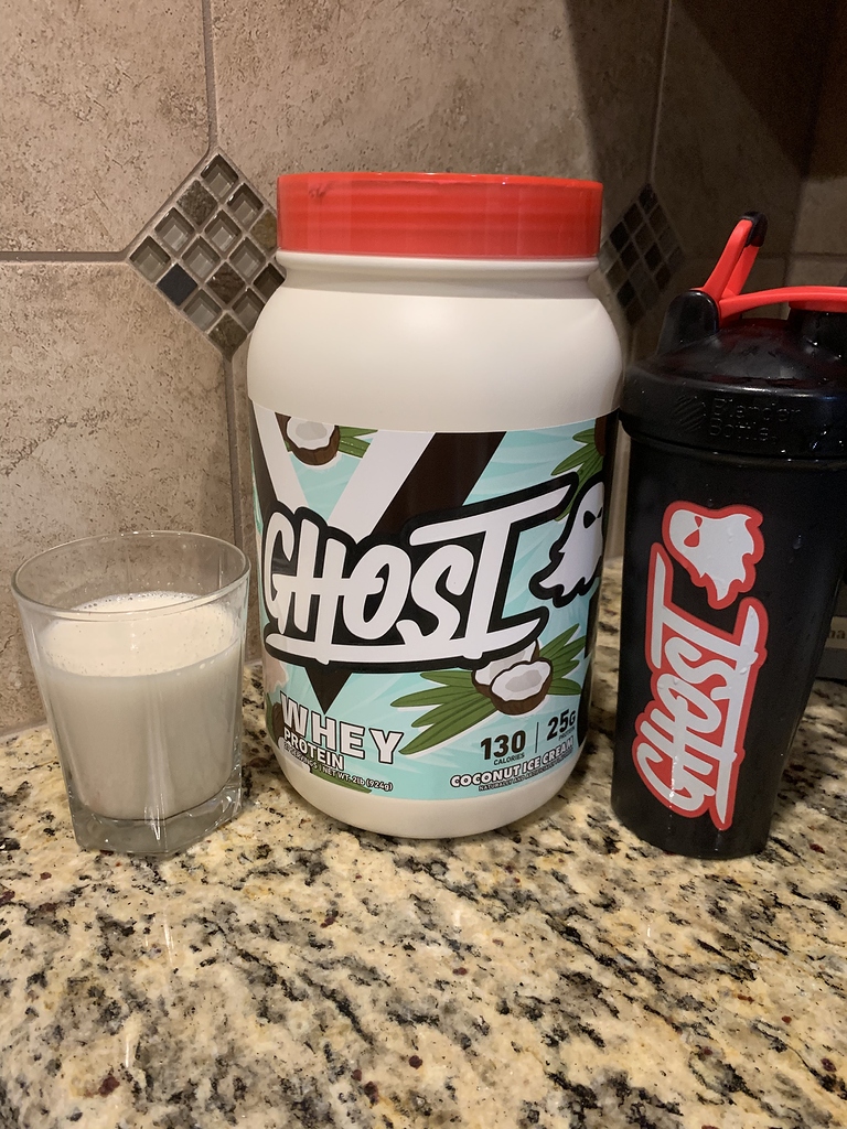 Ghost Whey Coconut Ice Cream Supplement Reviews PricePlow Forum