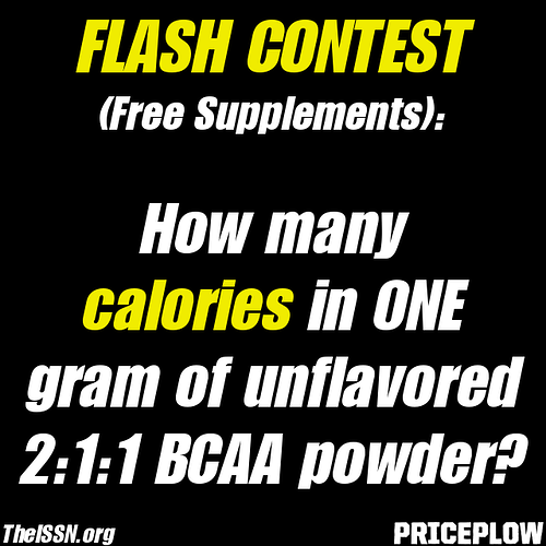 bcaa-calories-contest